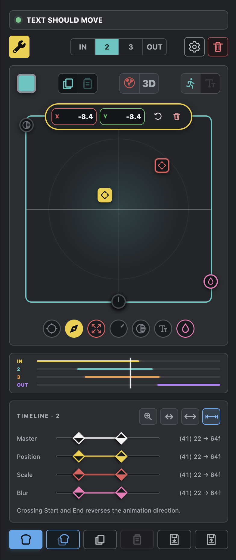 RiGlyph Stage 2 interface